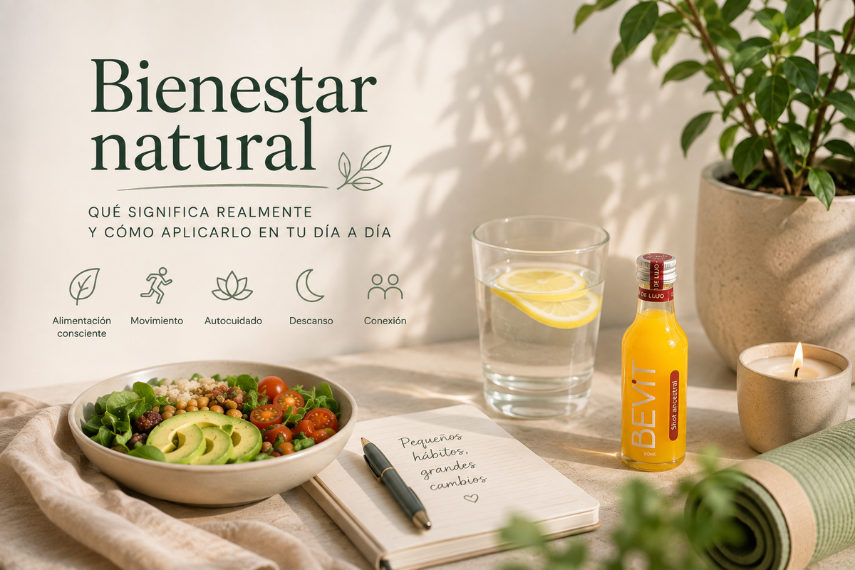 Bienestar natural: qué significa y cómo aplicarlo