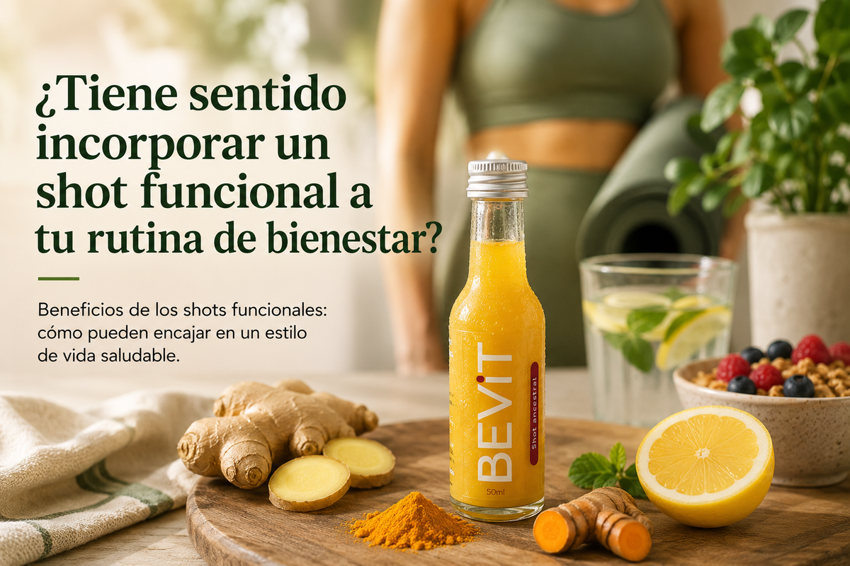 Beneficios de los shots funcionales ¿Merecen la pena?